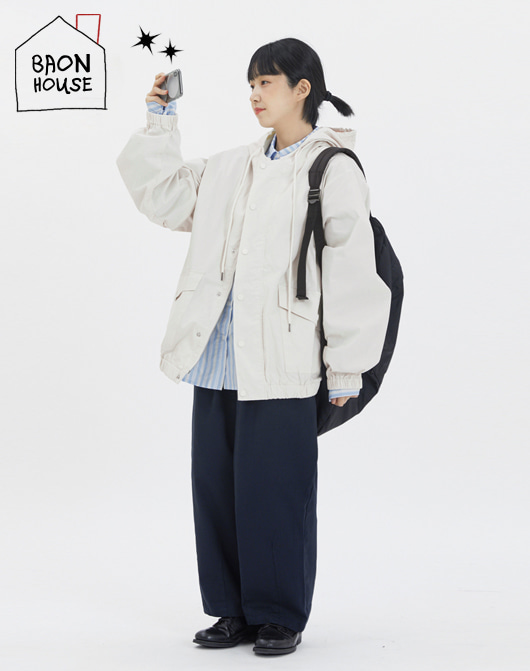 [2천장돌파][BAONHOUSE] Sugar hood safari jacket (2color)