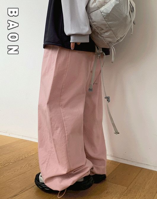 [2천장돌파][BAON] 솜브 스트링 코튼 밴딩 팬츠 (3color)